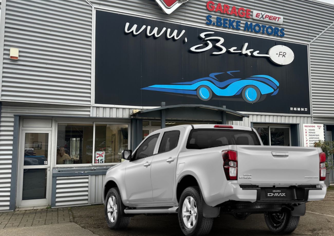 Mandataire ISUZU D-MAX NOUVEAU 2.2L CREW PRESTIGE